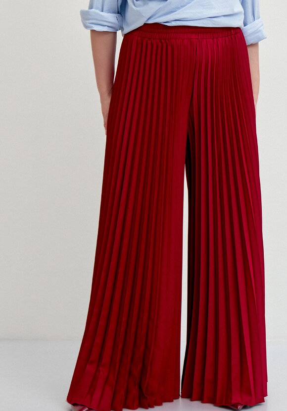 Брюки гофре с декоративным поясом шир.  580, рис. 20