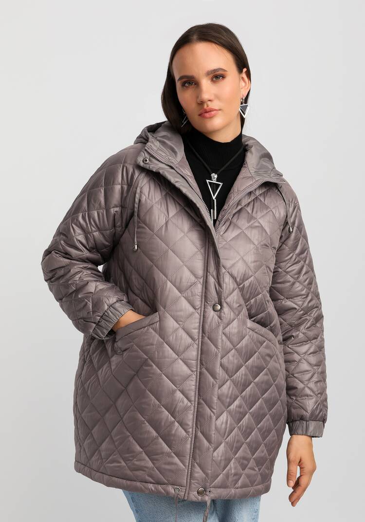 Куртка оверсайз из оригинальной ткани шир.  750, рис. 21