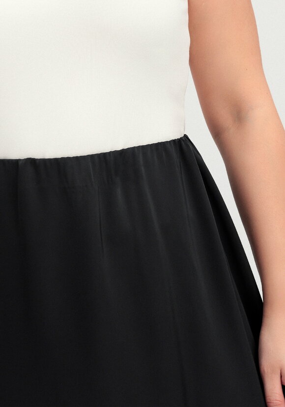 Юбка шелковая с эластичной лентой в поясе шир.  580, рис. 5