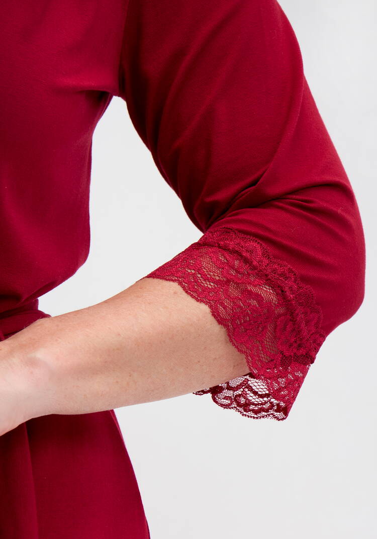 Пеньюар с кружевом шир.  750, рис. 6