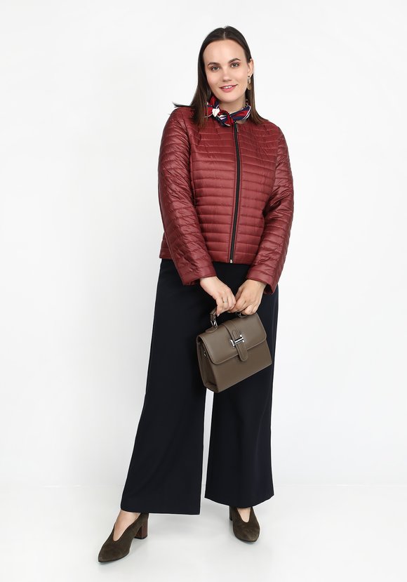 Куртка с карманами и горизонтальной стежкой шир.  580, рис. 1