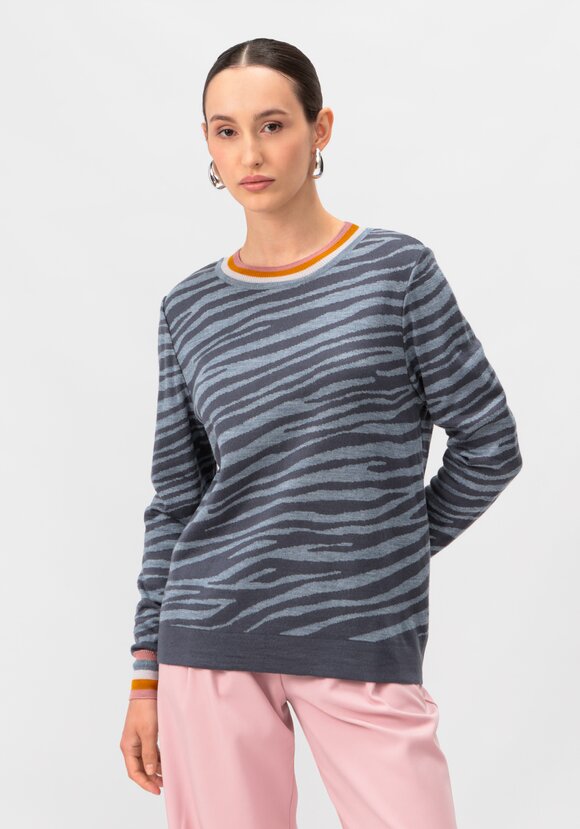 Джемпер с жаккардовым рисунком шир.  580, рис. 15