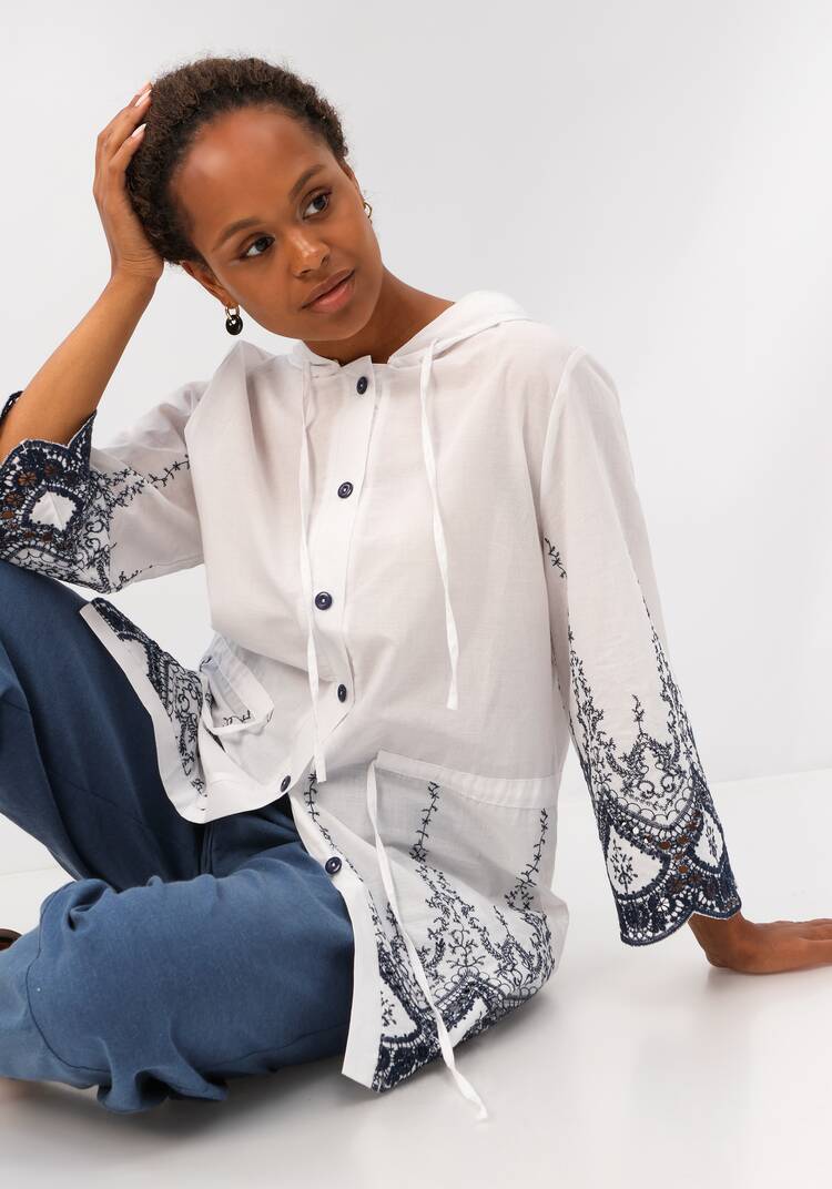 Ветровка летняя с капюшоном шир.  750, рис. 18