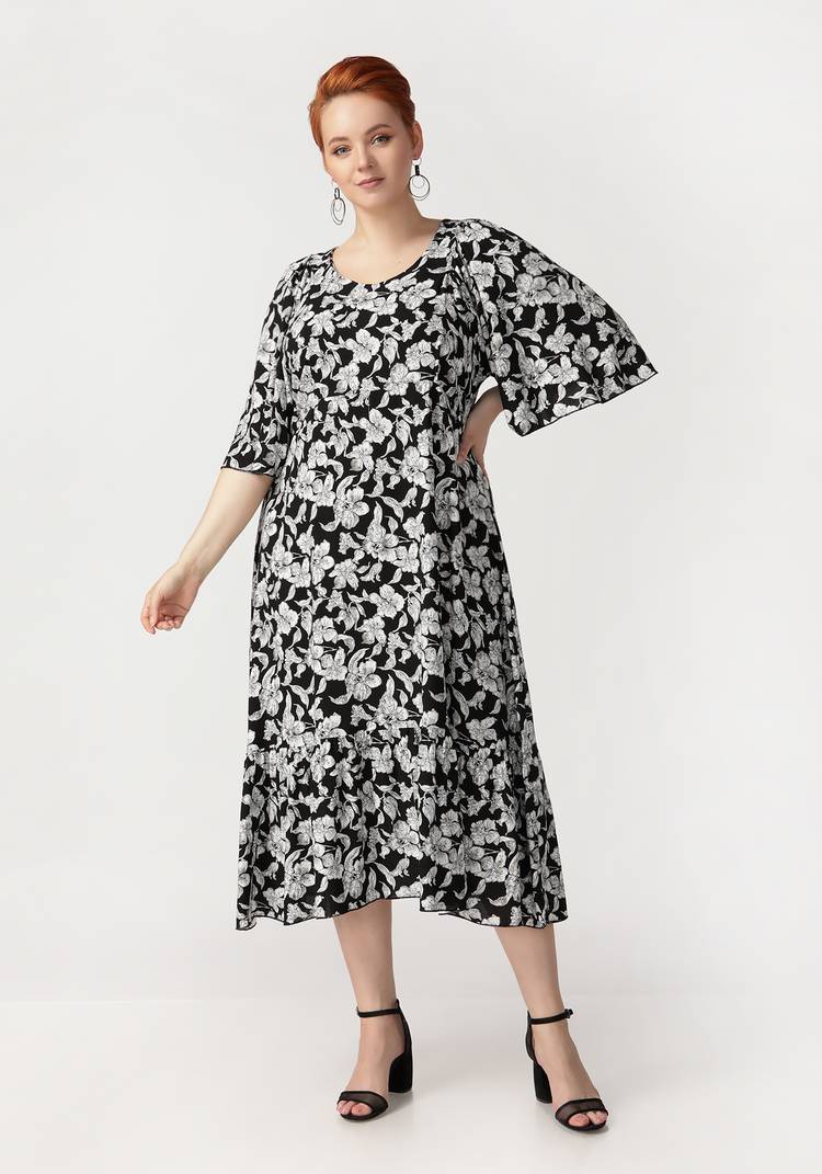 Платье Скромная улыбка шир.  750, рис. 11