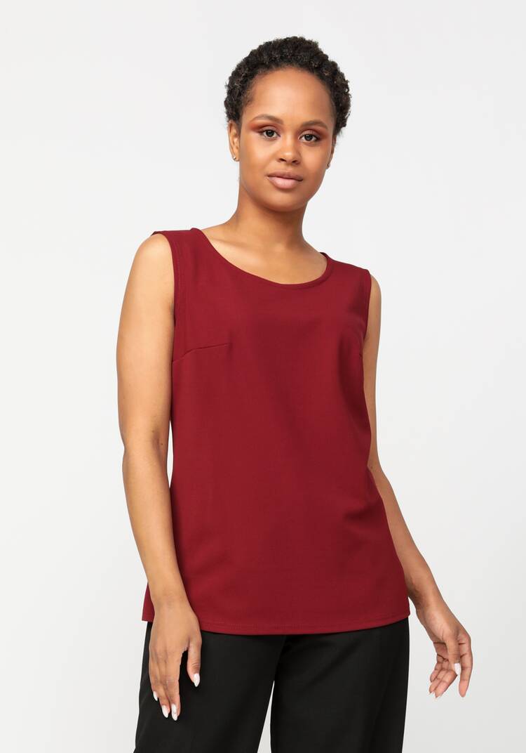 Топ женский из трикотажа Эльвира шир.  750, рис. 40