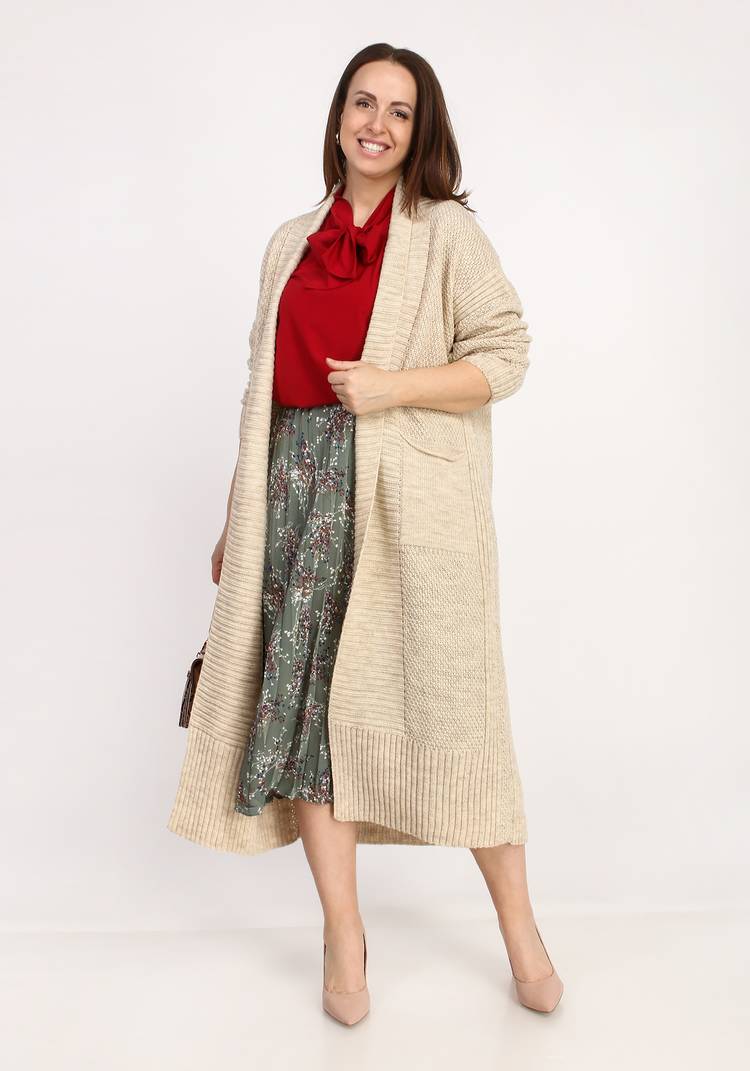 Кардиган Первая встреча шир.  750, рис. 20