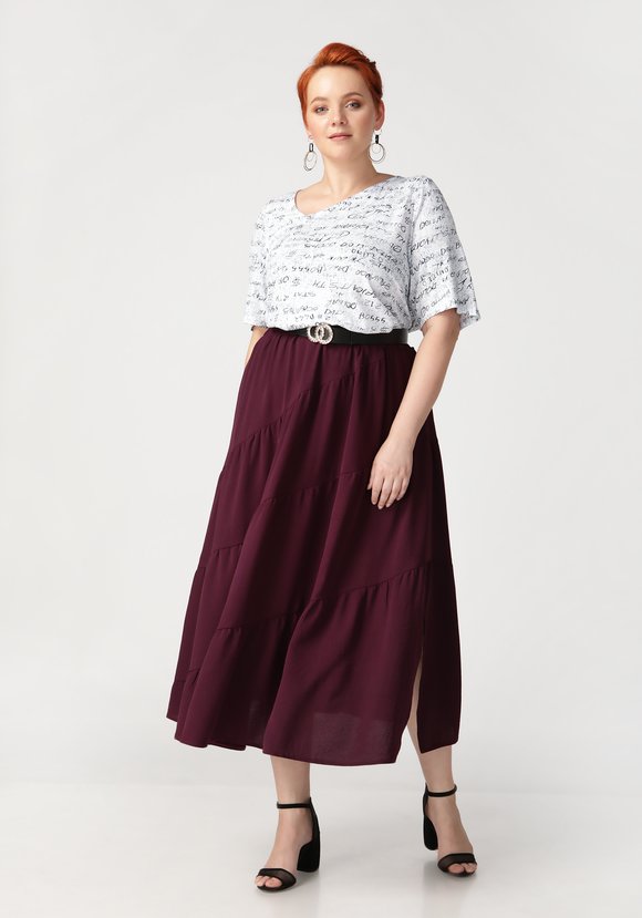 Блуза Горный пейзаж шир.  580, рис. 4