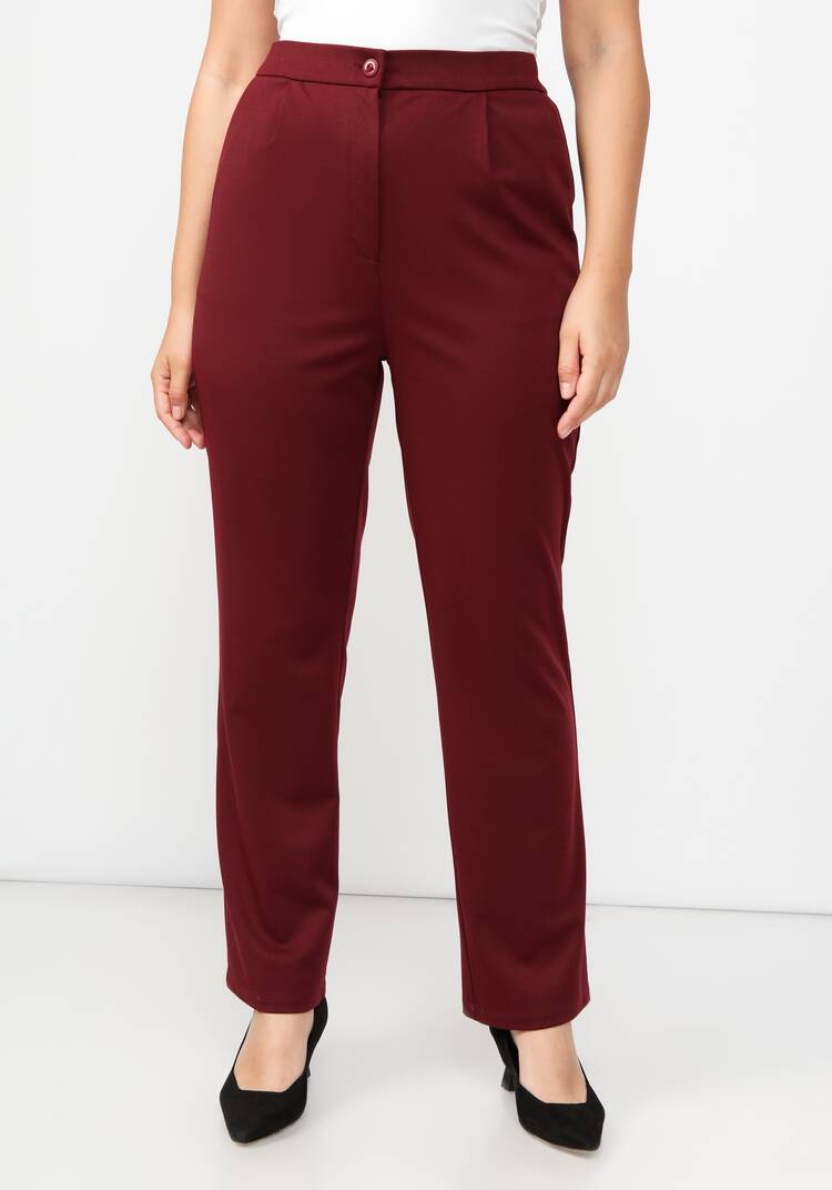 Брюки прямые классические Эмилия шир.  750, рис. 18