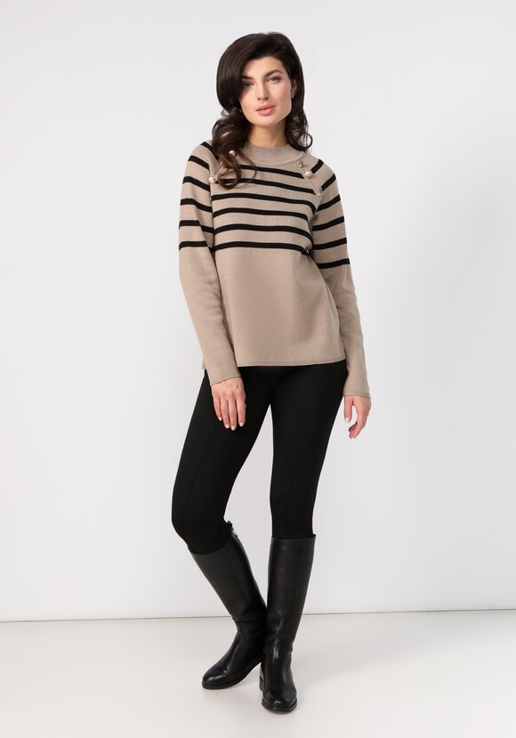 Джемпер-тельняшка в полоску шир.  580, рис. 8