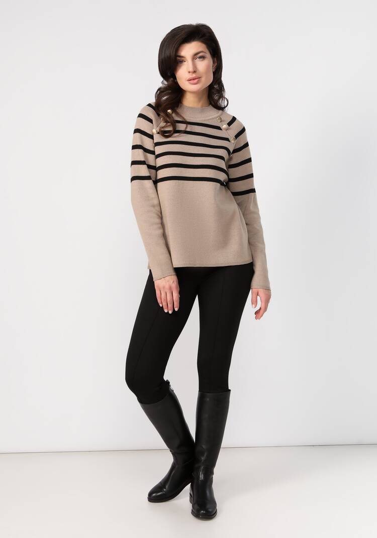 Джемпер-тельняшка в полоску шир.  750, рис. 8