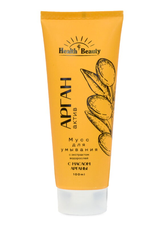 Мусс для умывания с маслом арганы шир.  580, рис. 1