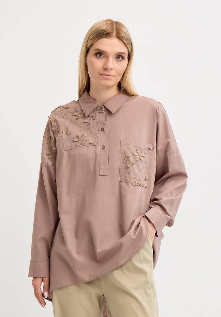 Рубашка Лина шир.  750, рис. 7