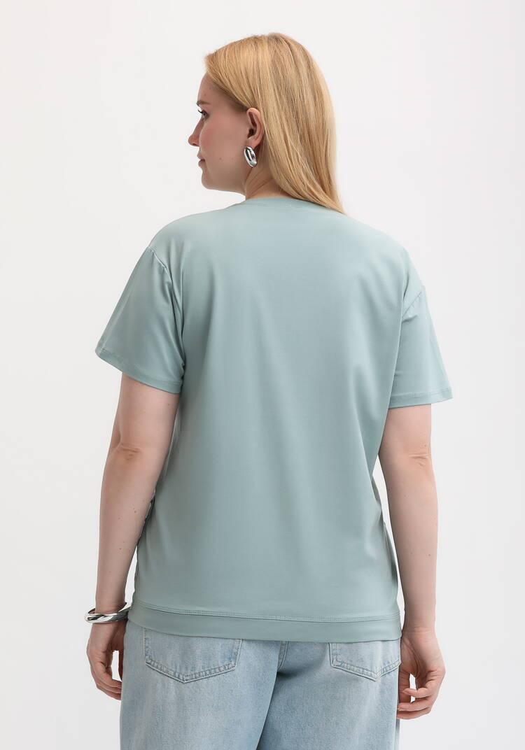 Футболка с вышивкой шир.  750, рис. 3