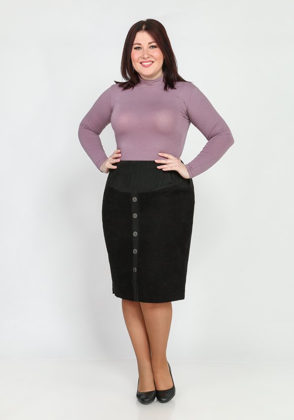 Юбка-миди прямого силуэта шир.  580, рис. 2