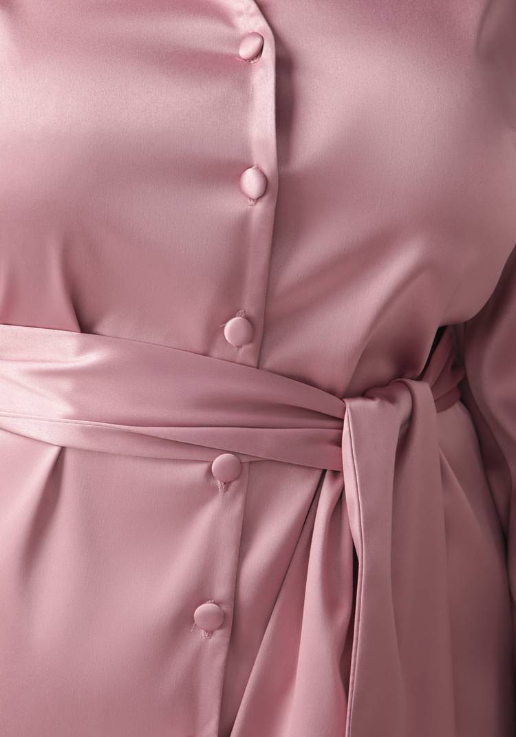 Блуза с широким рукавом и поясом шир.  750, рис. 8