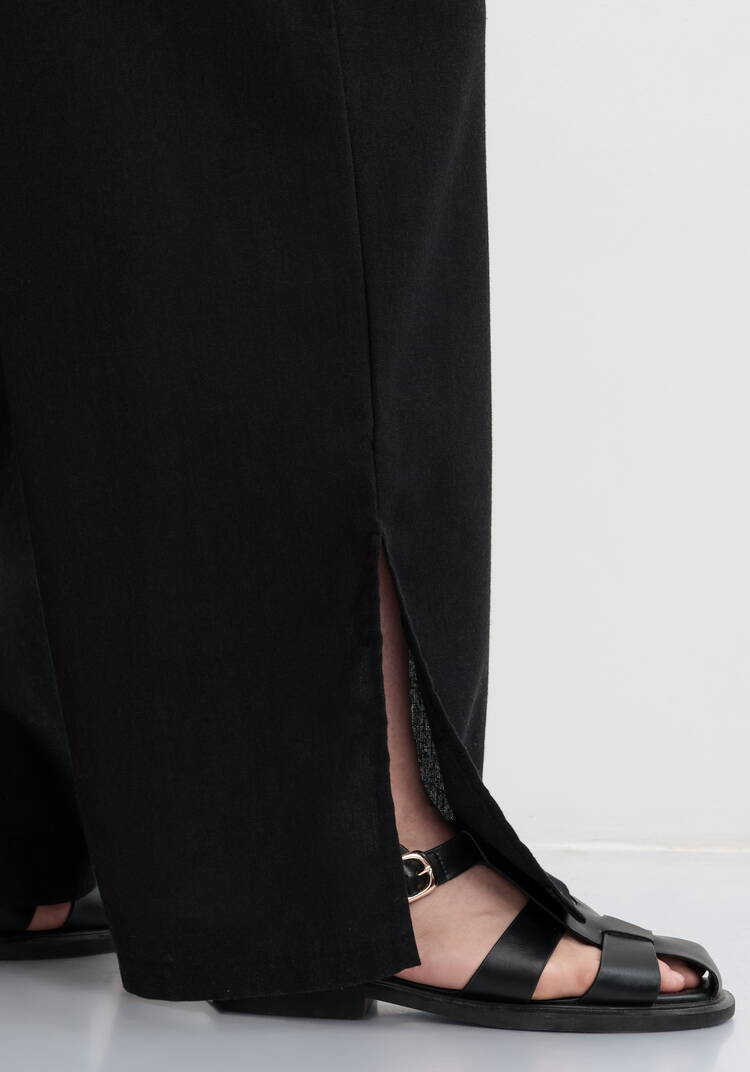 Брюки широкие на резинке со шнурком шир.  750, рис. 17