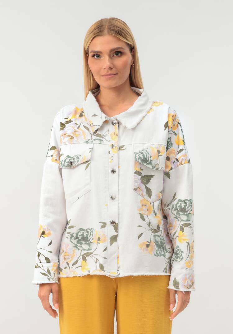 Куртка джинсовая Белла шир.  750, рис. 4