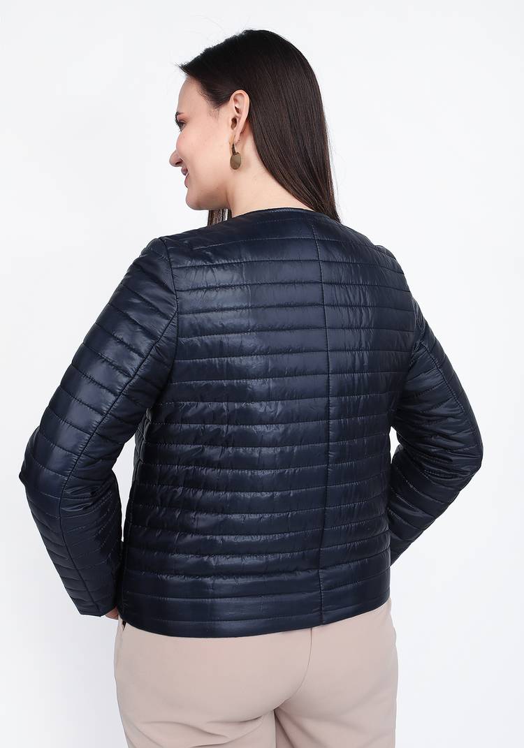 Куртка с карманами и горизонтальной стежкой шир.  750, рис. 22