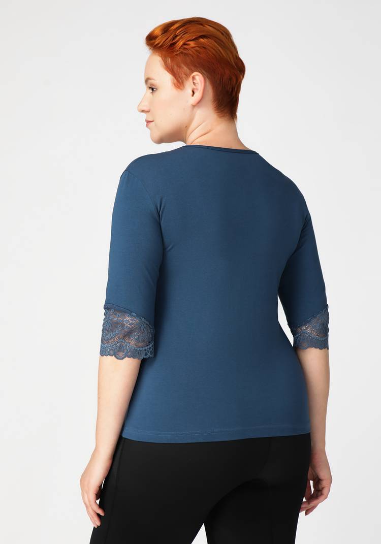 Майка с рукавом 3/4 Кармен шир.  750, рис. 16