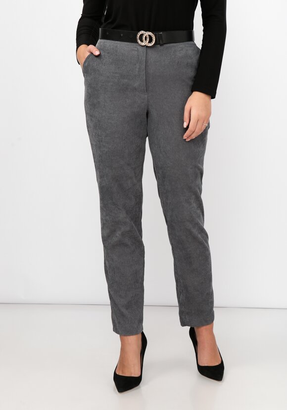 Брюки из вельвета на резинке шир.  580, рис. 1