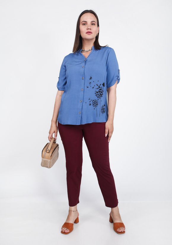 Блуза Порхающий образ шир.  580, рис. 12