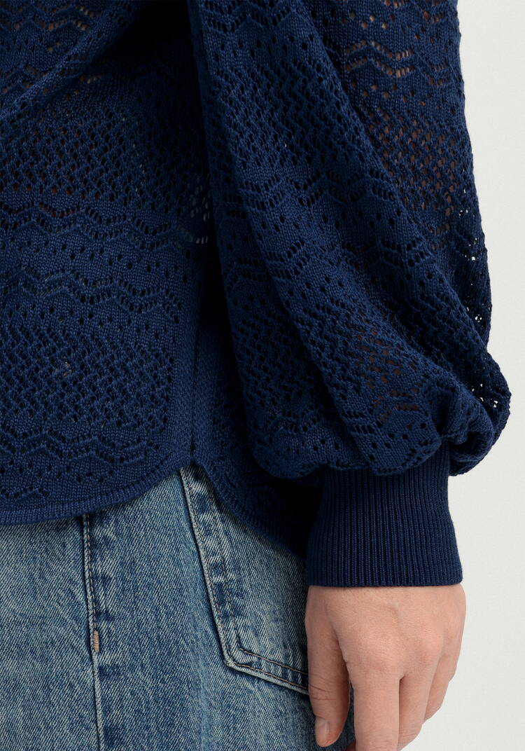 Блуза женская с пышным рукавом шир.  750, рис. 29