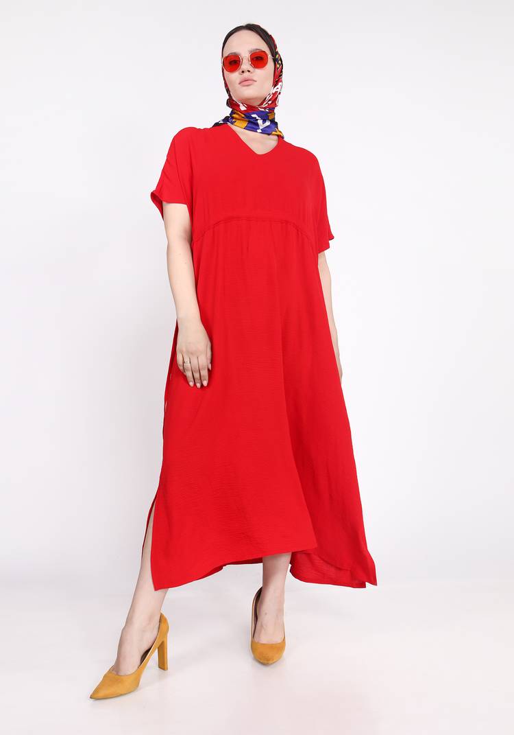 Платье со спущенным рукавом шир.  750, рис. 6