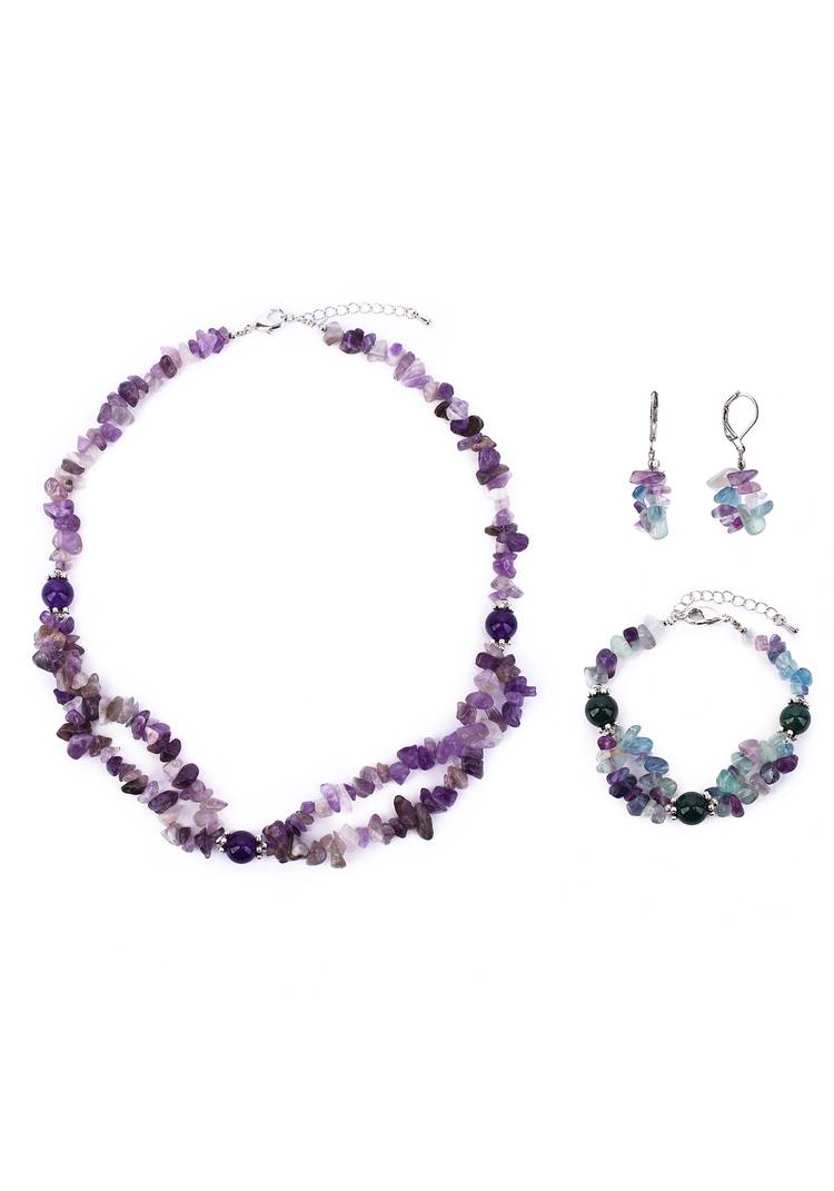 Комплект (бусы+браслет+серьги) Мариэль шир.  750, рис. 23