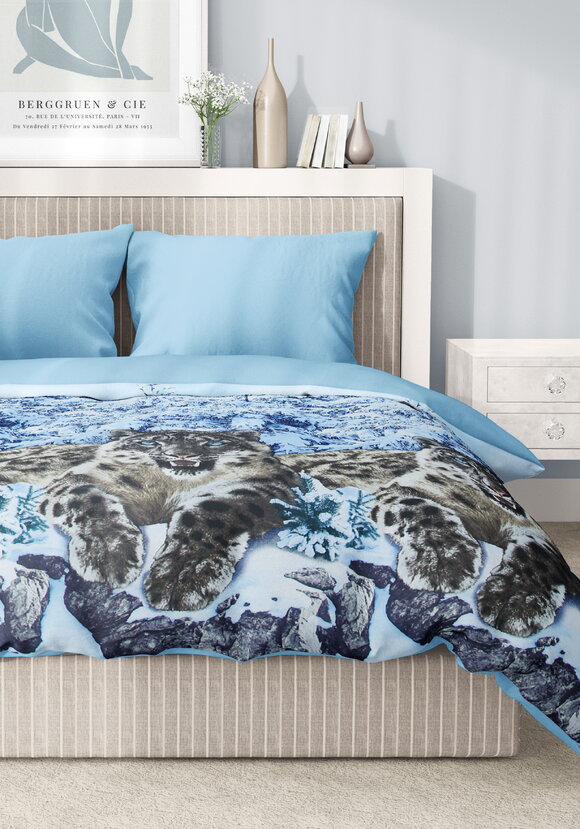 КПБ бязь Снежный барс шир.  580, рис. 4