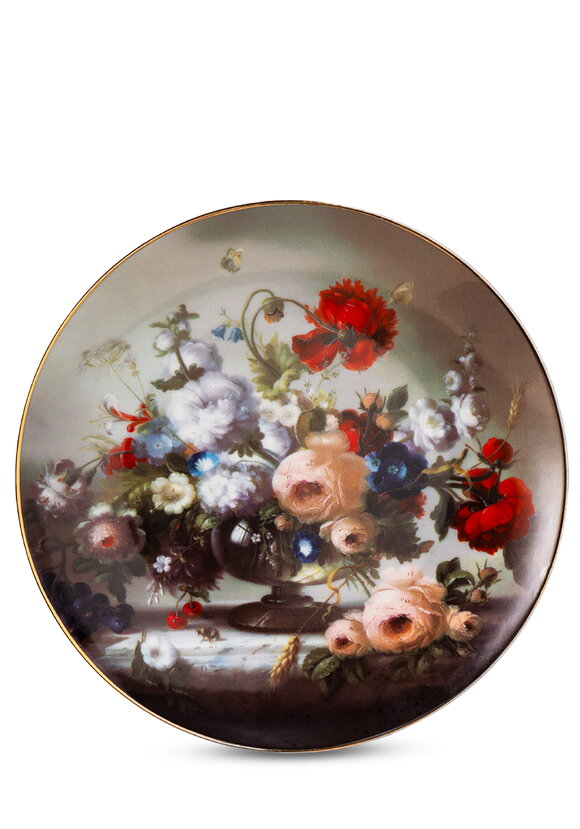 Тарелка декоративная из фарфора шир.  580, рис. 5