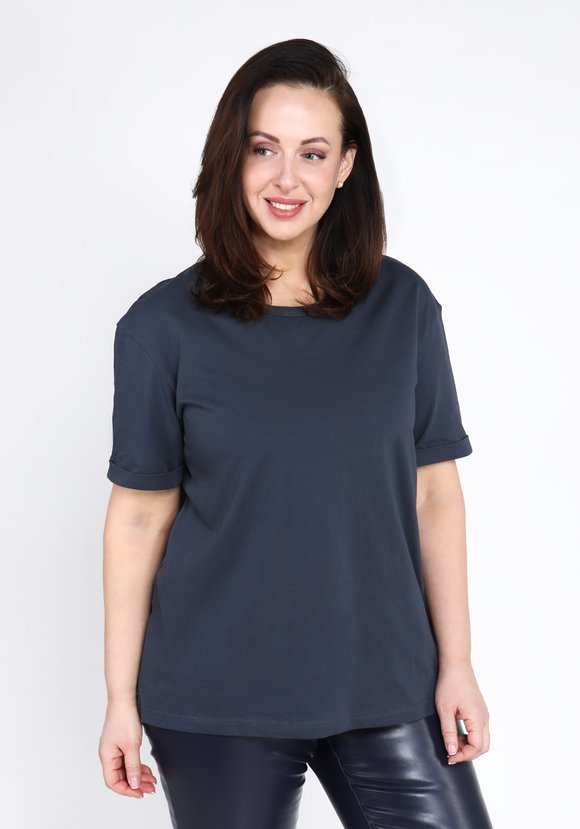 Футболка базовая однотонная шир.  580, рис. 25