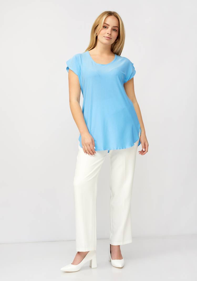 Футболка базовая с круглым вырезом шир.  750, рис. 12