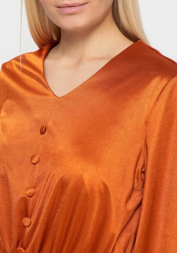 Платье с резинкой на талии и поясом шир.  750, рис. 20