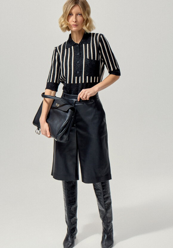 Футболка женская с застежкой-поло шир.  580, рис. 7