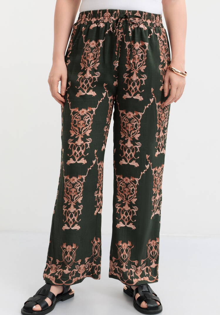 Брюки Арабская ночь шир.  750, рис. 9