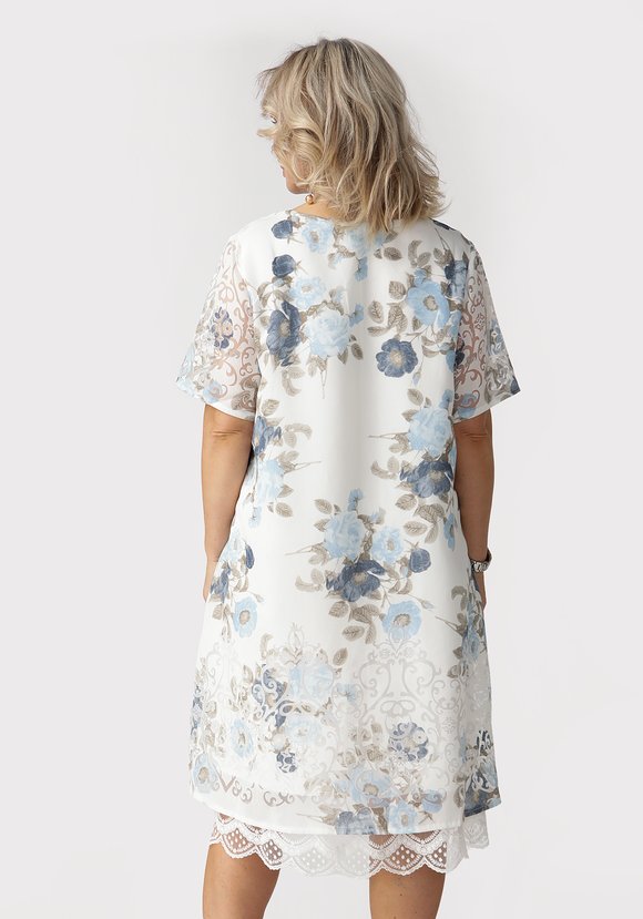 Платье Цветочное торжество шир.  580, рис. 2