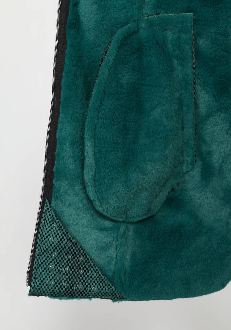 Дубленка с карманами на молнии шир.  750, рис. 17