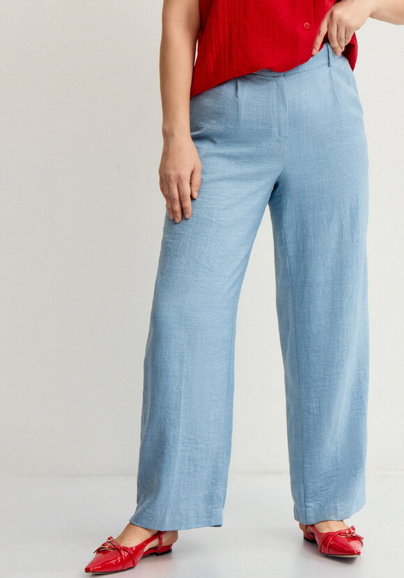 Брюки прямые со стрелками Оливия шир.  580, рис. 13