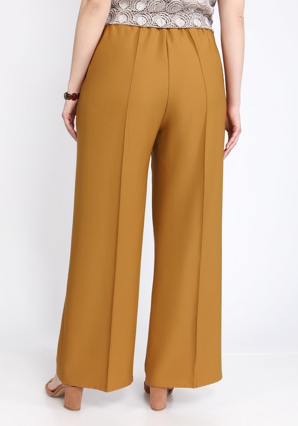 Брюки широкие на резинке со стрелками шир.  580, рис. 10