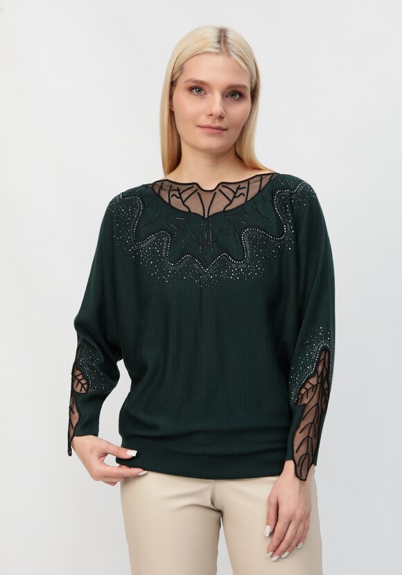 Джемпер Туманная легкость шир.  580, рис. 20