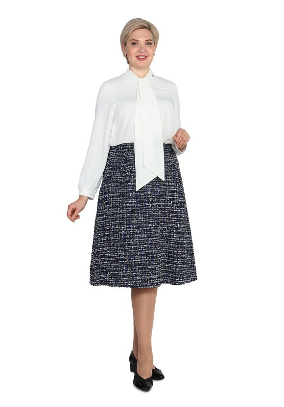 Блуза Волшебство Линий шир.  580, рис. 7