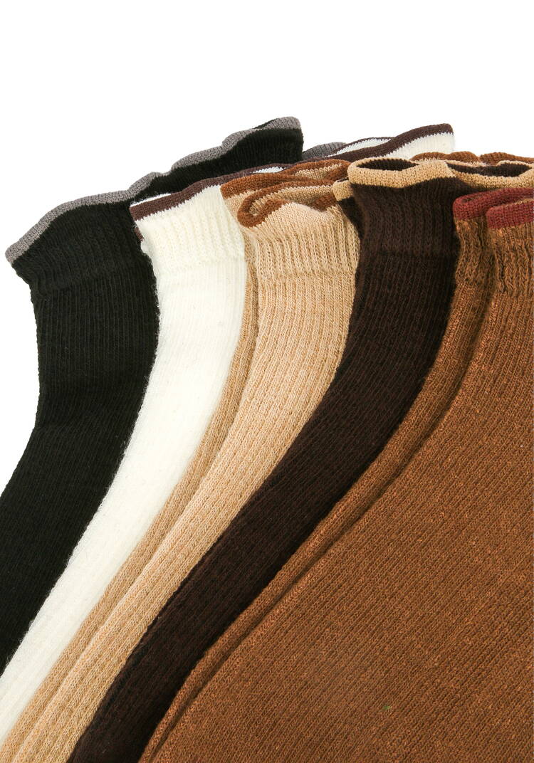 Комплект носочков Шоколадный фраппэ, 5 шт. шир.  750, рис. 10