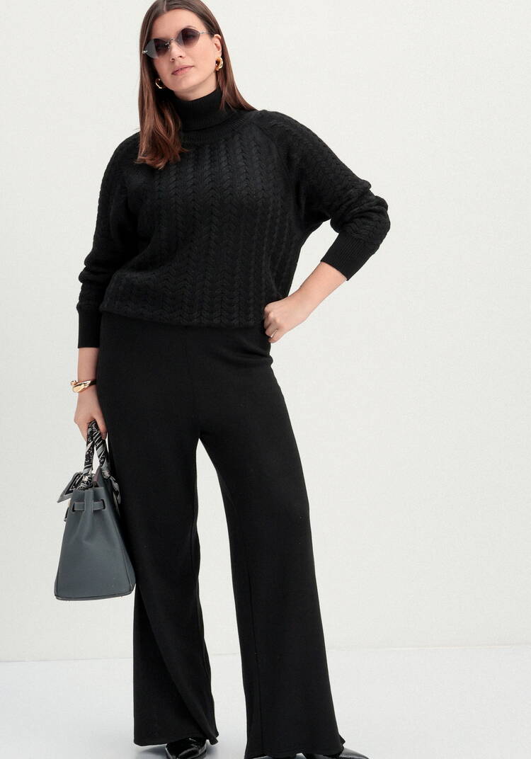 Брюки прямые свободной посадки с лампасами шир.  750, рис. 17