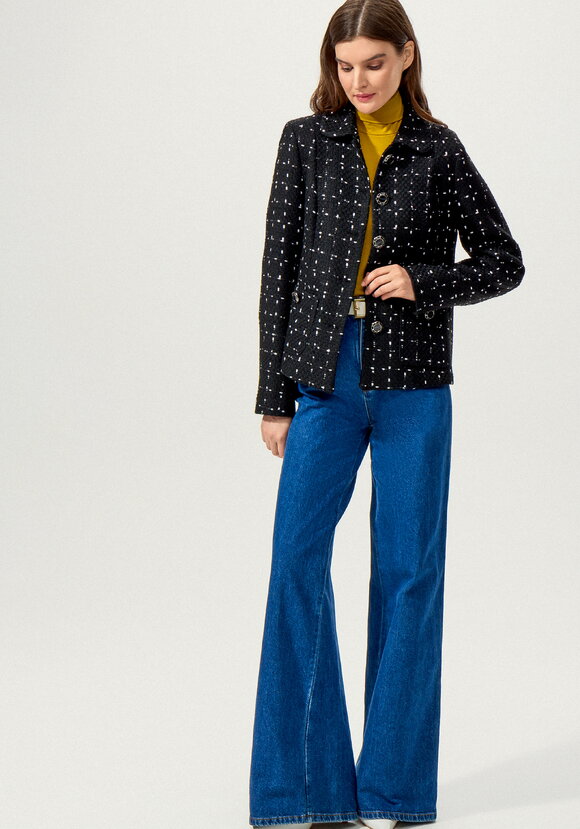 Пиджак с отложным воротником на подкладке шир.  580, рис. 16