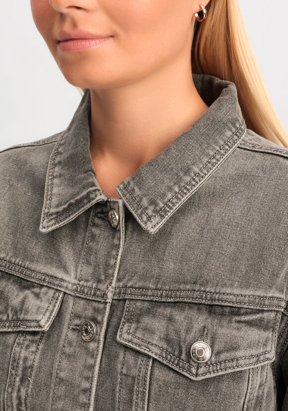 Джинсовая куртка Лора шир.  580, рис. 12