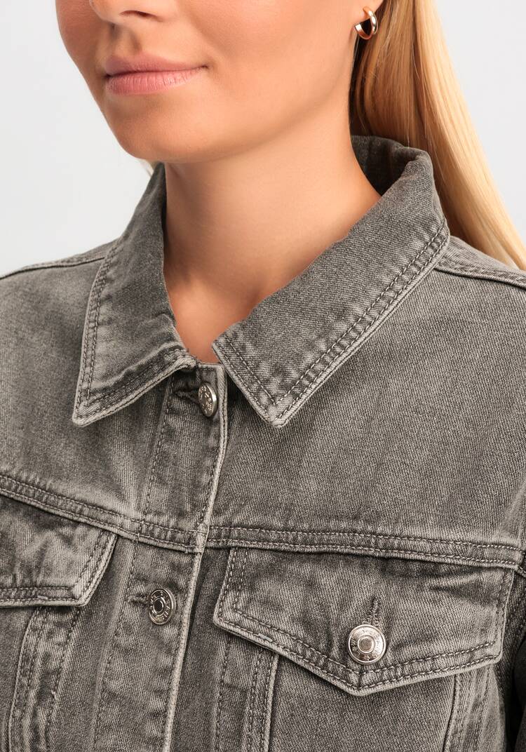 Джинсовая куртка Лора шир.  750, рис. 12