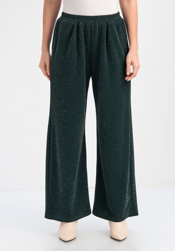 Брюки прямые с люрексом шир.  580, рис. 9