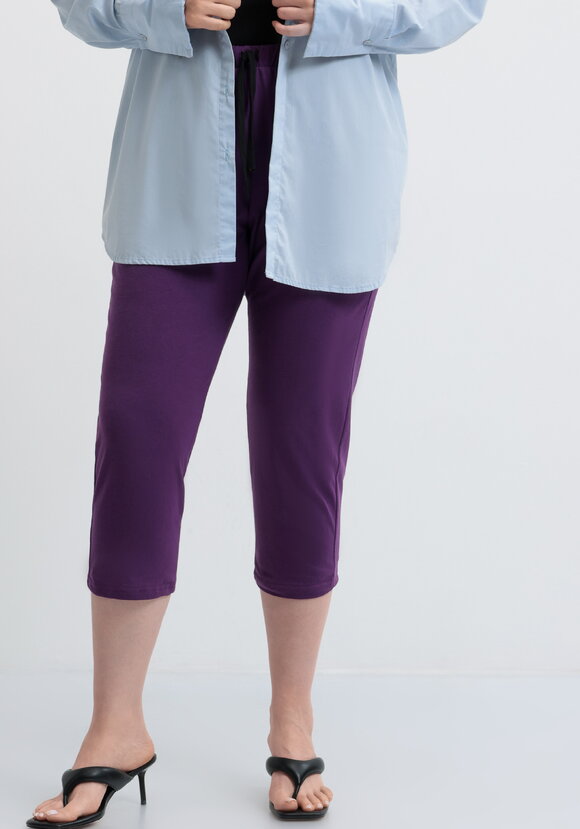 Бриджи трикотажные с поясом на кулиске шир.  580, рис. 7