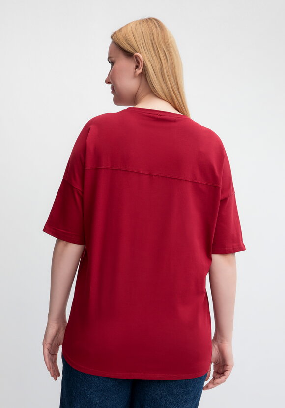 Футболка с принтом Зеленый цветок шир.  580, рис. 8