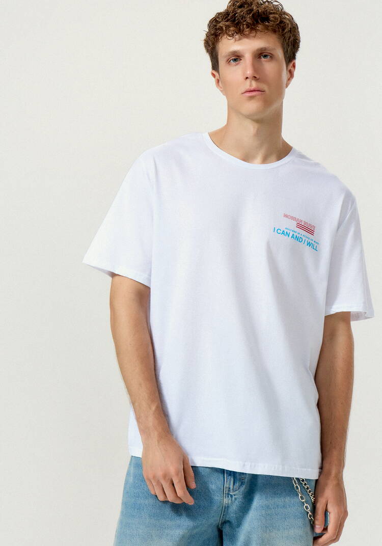 Комплект мужских футболок с принтом шир.  750, рис. 10